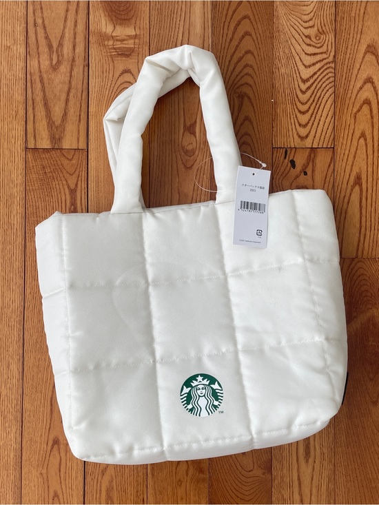 Starbucks Handbags - Starbucks Japan 2023 Limited Edition Quilted Logo Tote Bag.